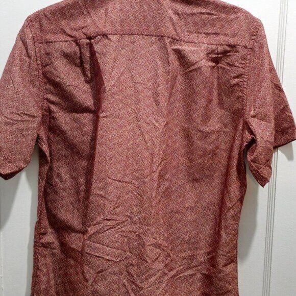 CatchIt Sportswear Short Sleeve Button Casual Shirt - Small - Unisex Youth - Picture 10 of 14